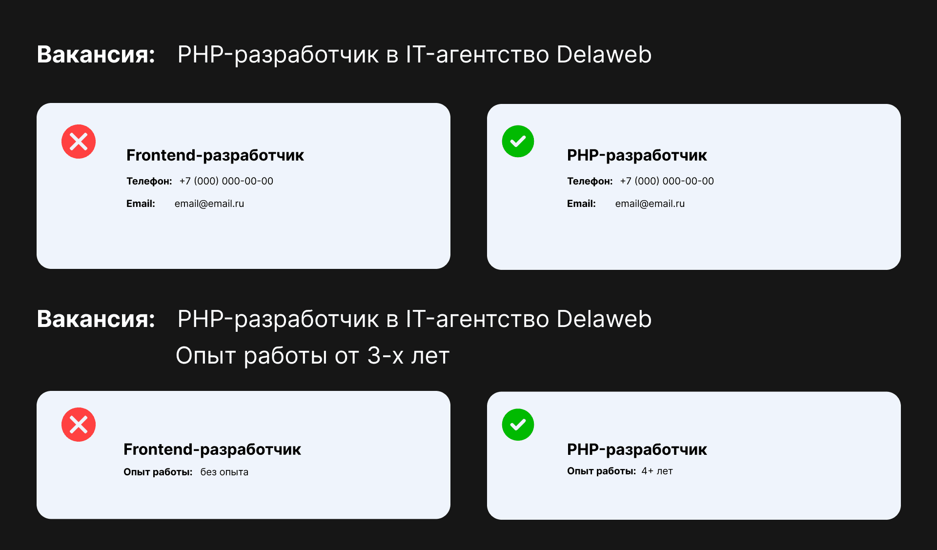 Как разработчику составить резюме - изображение 2