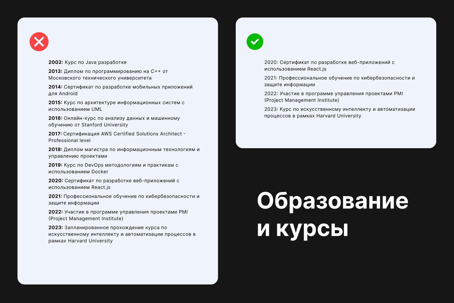 Как разработчику составить резюме: рекомендации HR - Delaweb